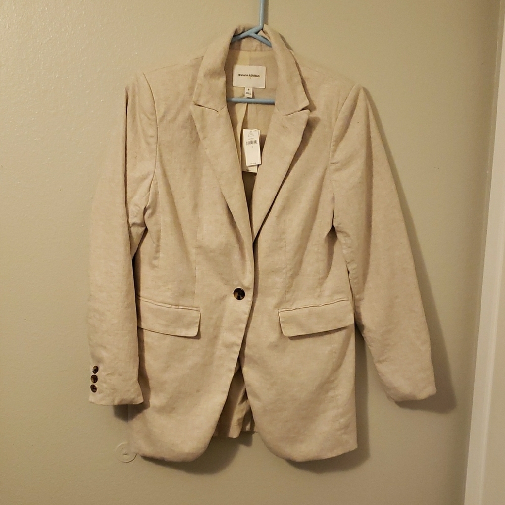 Beige Women's Blazer
